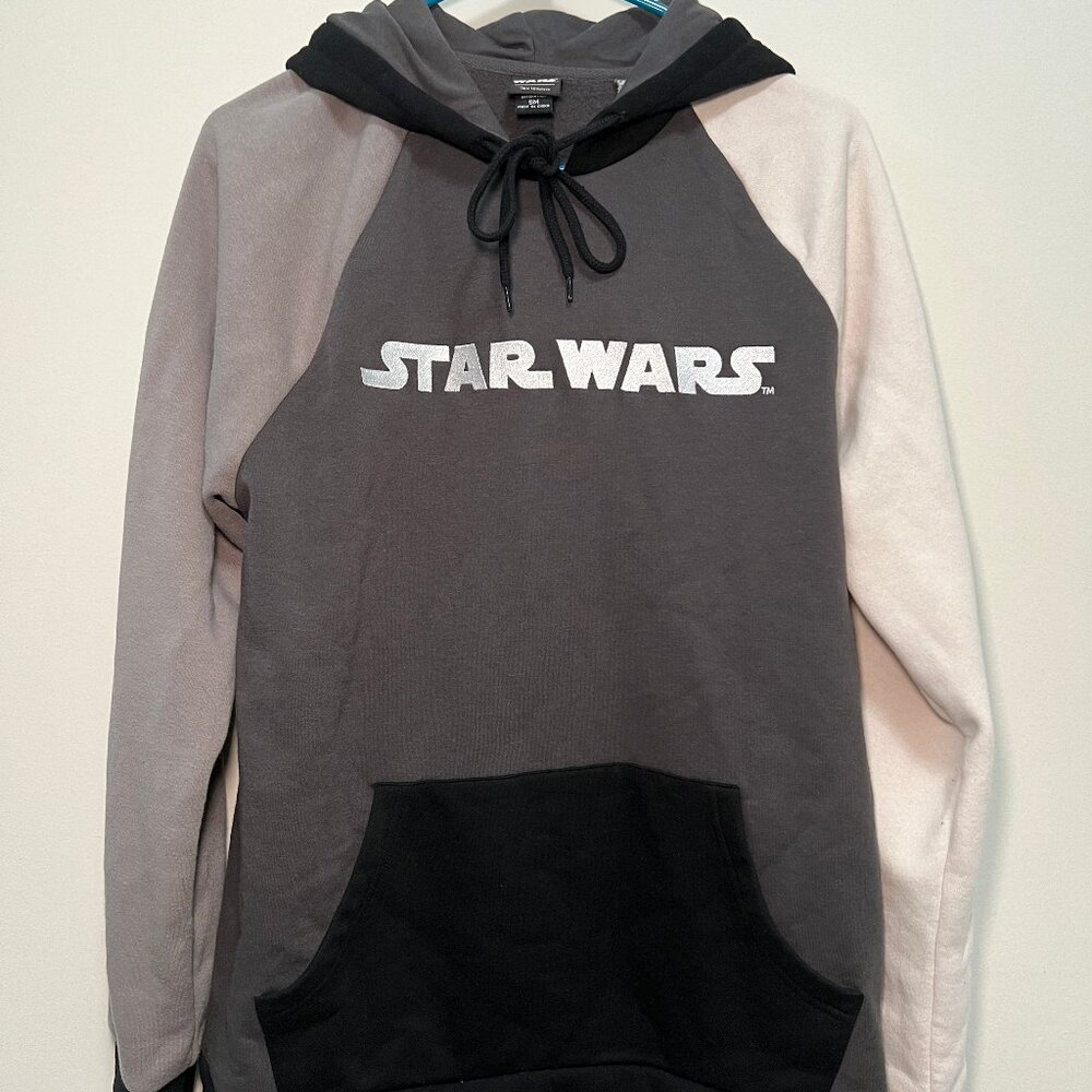Our Universe Star Wars Logo Color Block Hoodie - Small